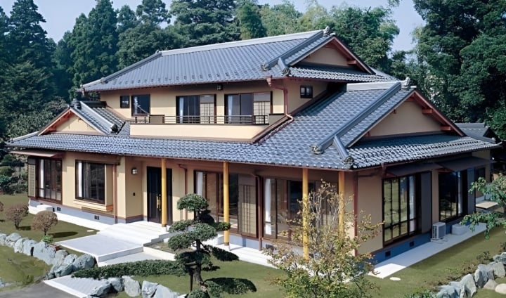Mẫu biệt thự kiểu Nhật đón đầu xu thế nhà ở 2023 - 5