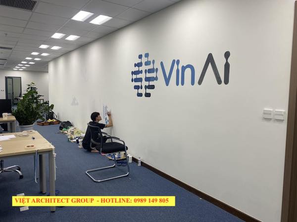 Gợi ý 50 mẫu vẽ tranh tường văn phòng đẹp ấn tượng xu hướng 2026 24 ve tranh tuong van phong cong ty 2 1