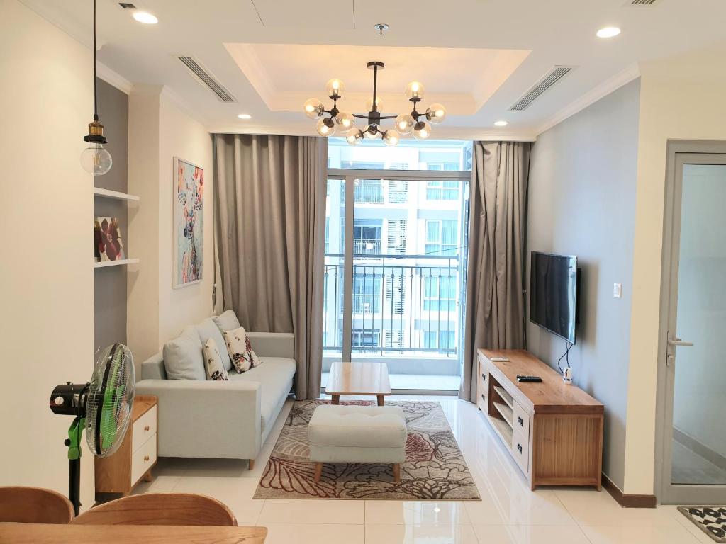 Những mẫu nội thất căn hộ chung cư đẹp hiện đại và sang trọng 46 hinh anh can ho mau vinhomes central park thiet ke chi tiet so 3