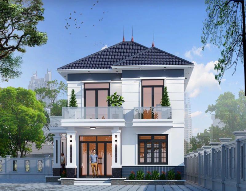 Top 100 Mẫu biệt thự 2 tầng mái Nhật đẹp hiện đại ấn tượng xu hướng 2024 139 uu diem cua mau nha mai nhat 2 tang 6a02bb1118