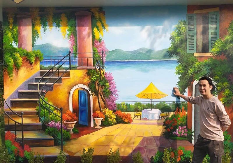 20 Mẫu vẽ tranh tường Hải Phòng nghệ thuật chất lượng 11 20 mau ve tranh tuong hai phong nghe thuat chat luong 3730 2