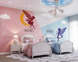 Vẽ Tranh Tường Phòng Ngủ Cho Bé Gái - 20 Mẫu siêu cute 9 Hình ảnh về Vẽ tranh tường phòng ngủ cho bé gái chủ đề công viên hoa