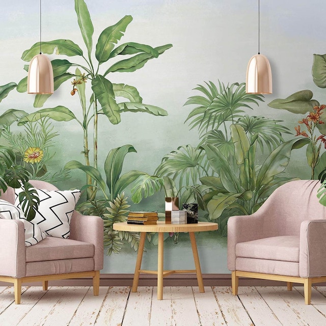 1001+ Mẫu tranh vẽ tường rừng nhiệt đới đẹp ấn tượng độc đáo 42 tranh vẽ tường rừng nhiệt đới ve tranh tuong la chuoi6 4 1001+ Mẫu tranh vẽ tường rừng nhiệt đới đẹp ấn tượng độc đáo 1001+ Mẫu tranh vẽ tường rừng nhiệt đới đẹp ấn tượng độc đáo