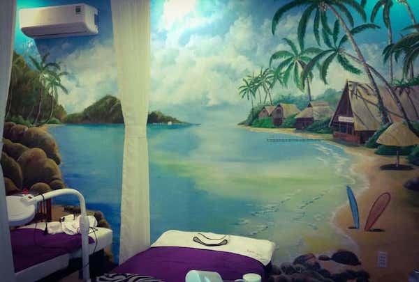 ve tranh tuong 3d spa lady house4 Top 101 Mẫu vẽ tranh tường spa đẹp ấn tượng giá rẻ xu hướng hiện nay Top 101 Mẫu vẽ tranh tường spa đẹp ấn tượng giá rẻ xu hướng hiện nay