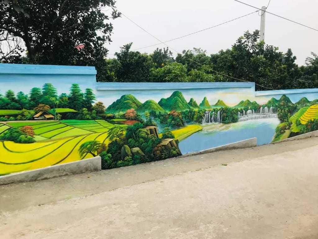 101 mẫu vẽ tranh tường ngoài trời đẹp ấn tượng độc đáo 2024 105 vẽ tranh tường ngoài trời ve tranh tuong mau1 1024x768 1 vẽ tranh tường ngoài trời