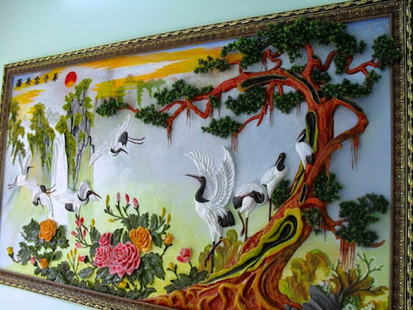Báo giá tranh phù điêu xi măng đắp nổi bền đẹp đẳng cấp 22 phu dieu phong canh 2 3
