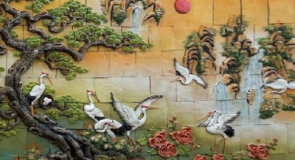 Báo giá tranh phù điêu xi măng đắp nổi bền đẹp đẳng cấp 16 tranh dap tuong dap noi