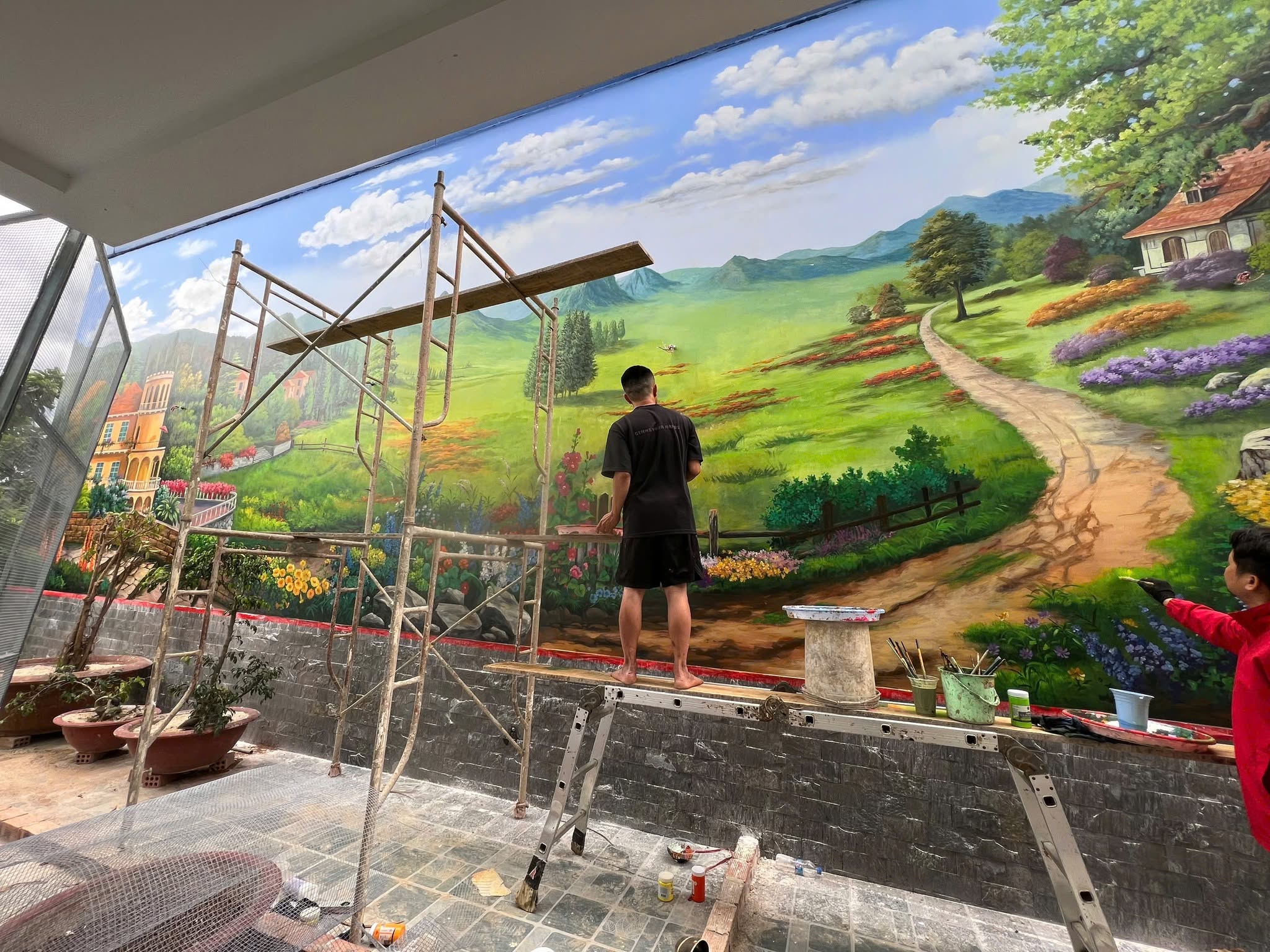 Gợi ý 100 mẫu vẽ tranh tường tại Đà Lạt đẹp ấn tượng xu hướng 2026 36 497946918 1264311125460635 1786684383834147476 n